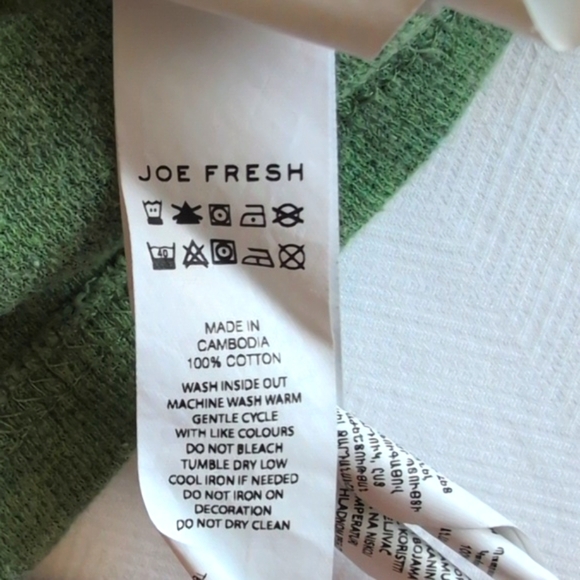 joe fresh graphic cotton thermal waffle knit long sleeve shirt 18-24 months baby - Picture 4 of 5